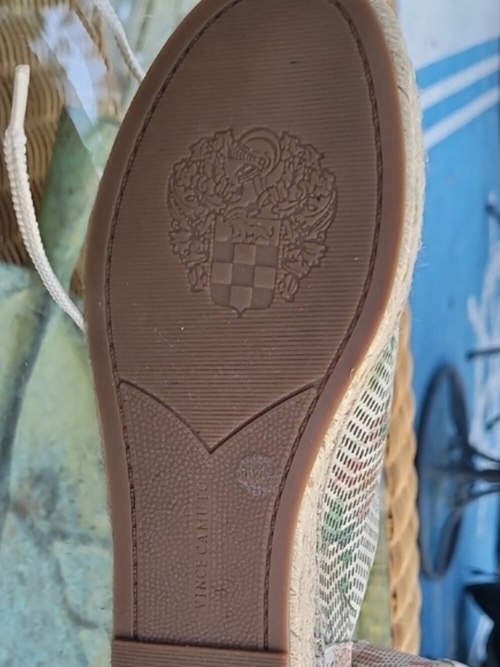 Vince Camuto Joellan Floral Jute Platform Sneakers boho-chic, cottagecore, beach - Picture 10 of 13